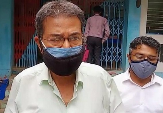 After appearing at East PS Former MLA Bhanu Lal Saha was called by Amtali PS over his 'Right to self-defense' post on social media After appearing at East PS Former MLA Bhanu Lal Saha was called by Amtali PS over his 'Right to self-defense' post on social media